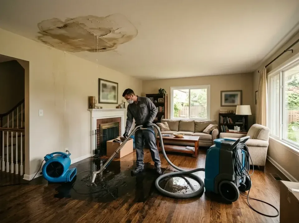 attic-pipe-burst-ceiling-drip-008 — frequently asked questions, Water Damage Restoration & Carpet Care in Lakeview, GA